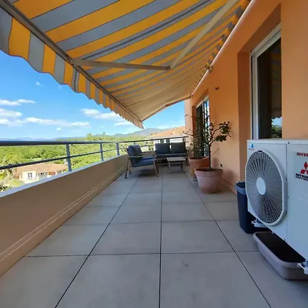T3 Calme, Climatisation, Wifi, Parking, Balcon 公寓
